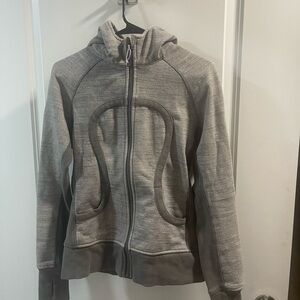Lululemon Athletica Gray Zip-Up Jacket